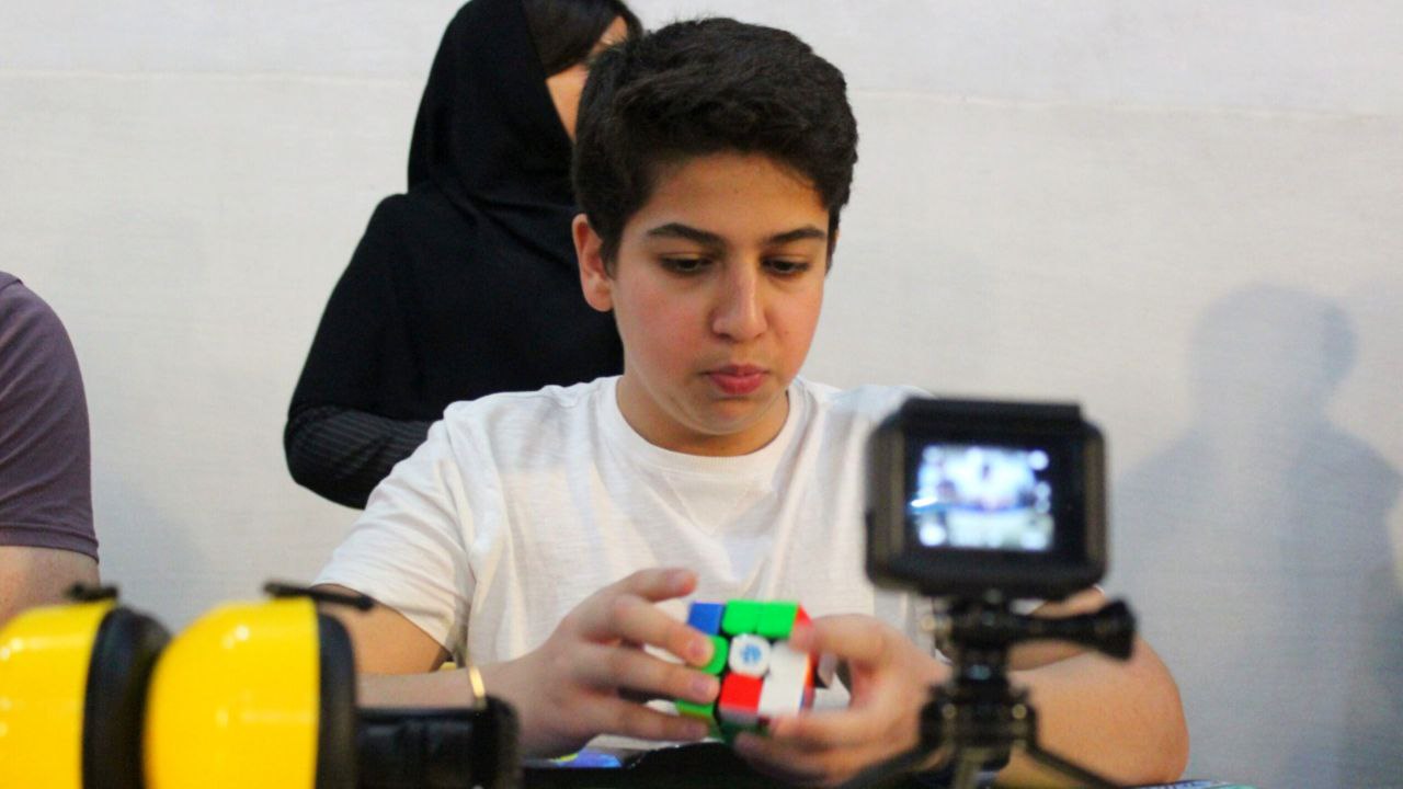 مسابقه قهرمانی روبیک کشوری چکاد