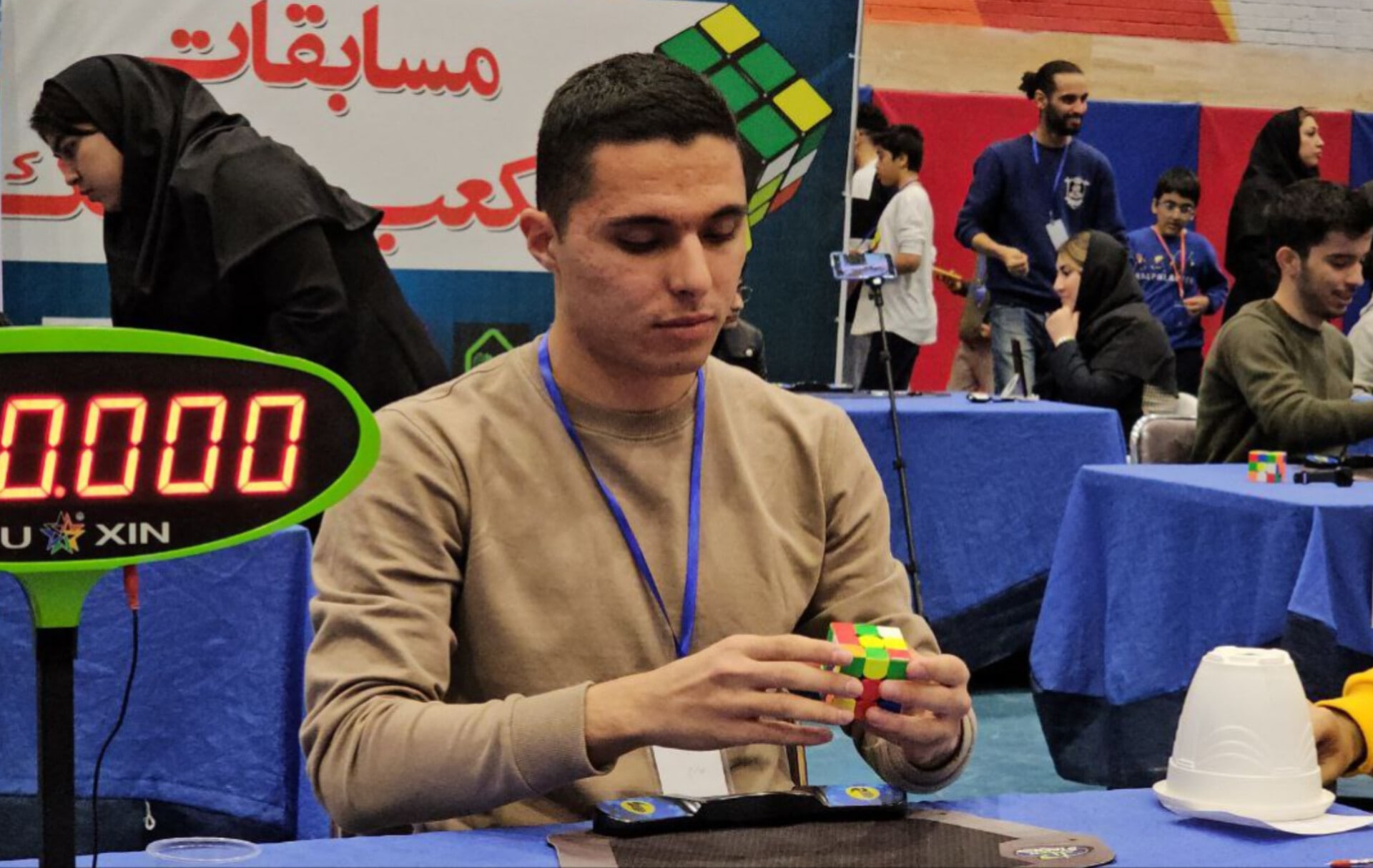 مسابقه رسمی روبیک مشهد