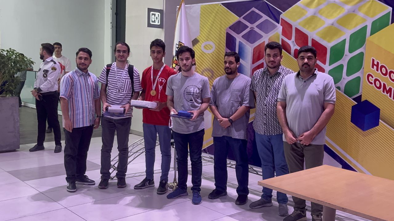 مسابقه رسمی روبیک تابستانه هوشینو