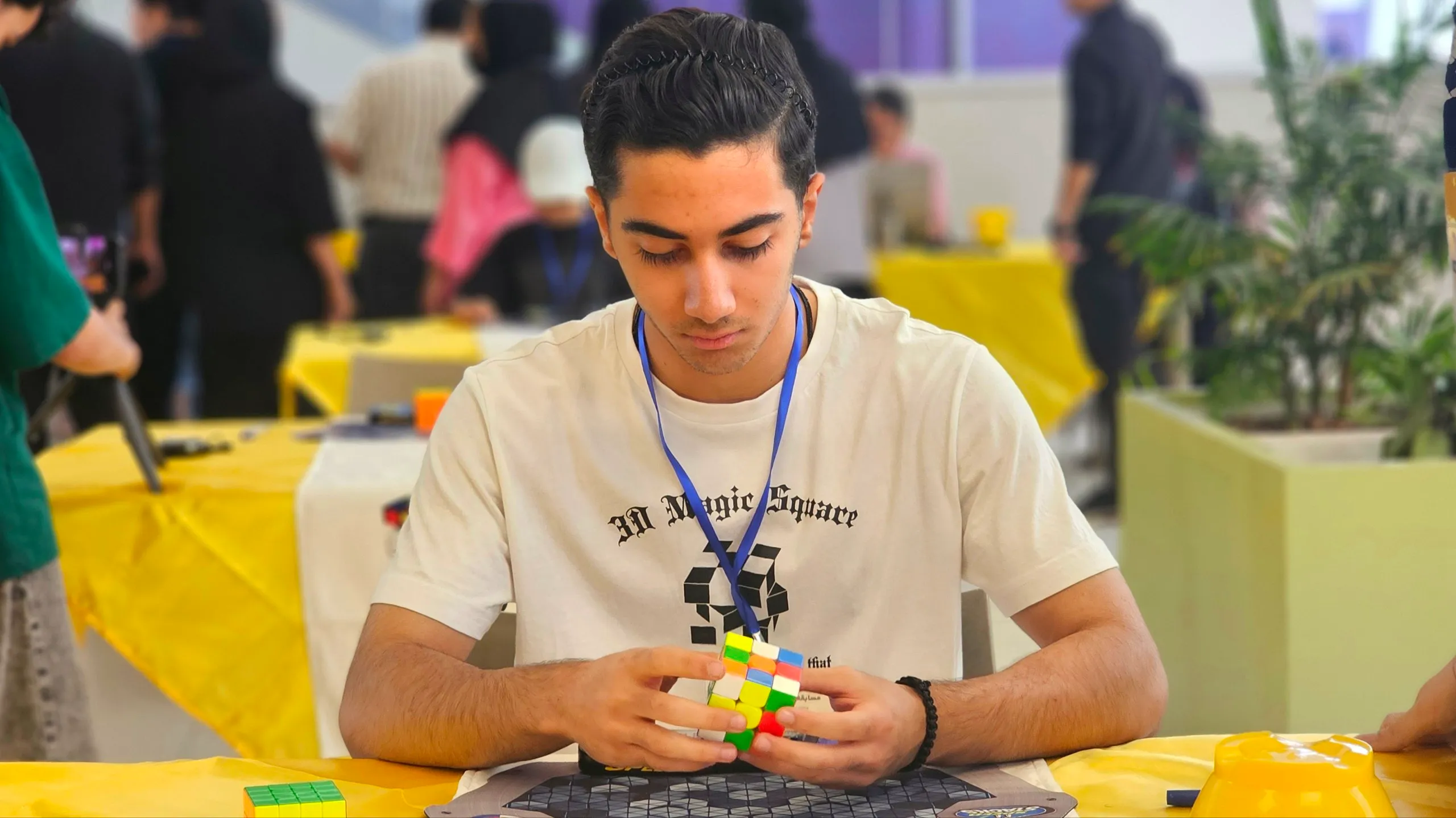 مسابقه قهرمانی آزاد روبیک برگزار شد!