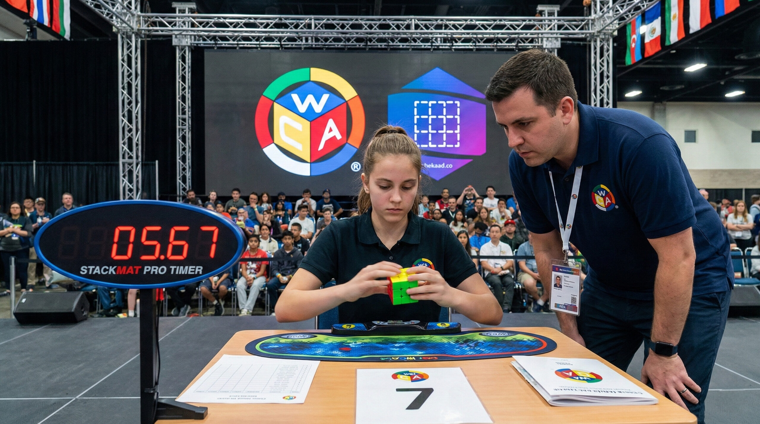 قوانین مسابقات انجمن جهانی مکعب روبیک (WCA)