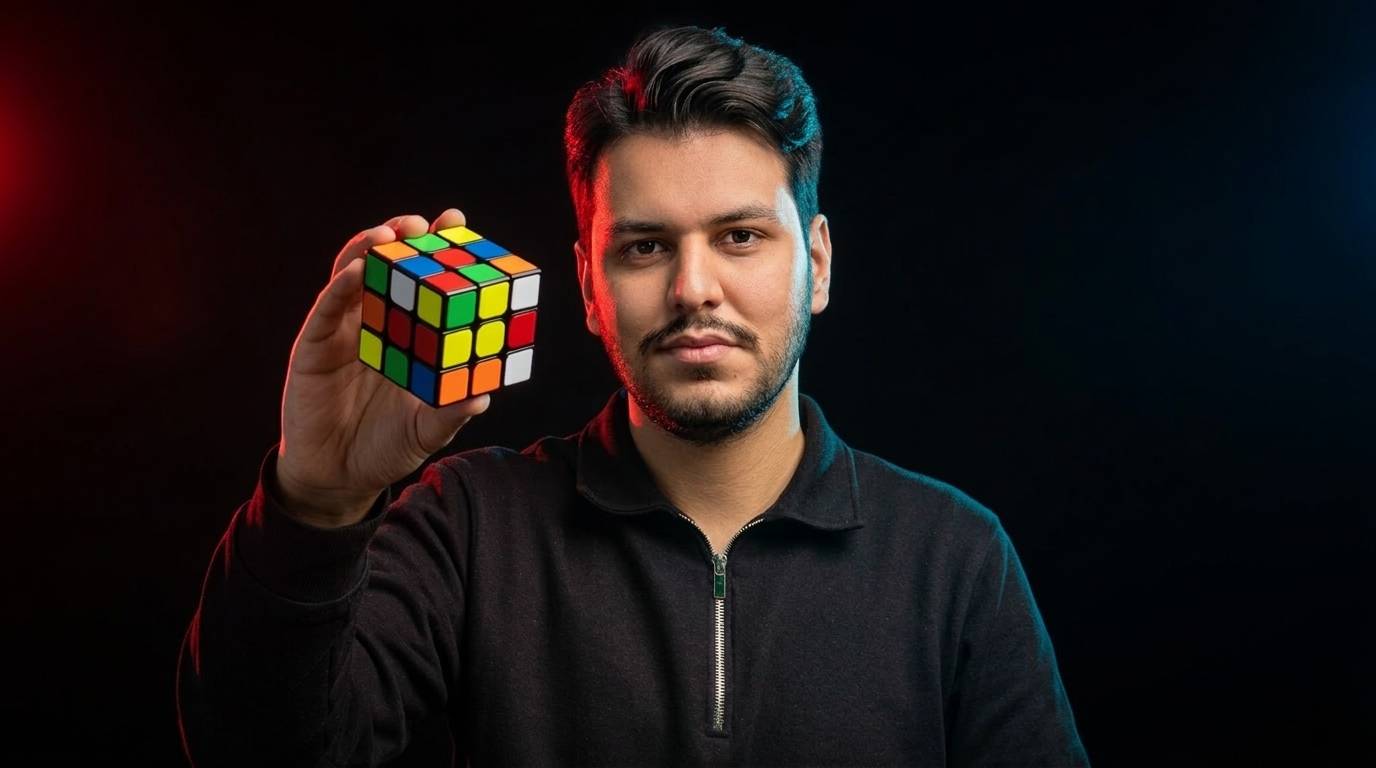 آموزش حل سرعتی مکعب روبیک با فرمول های فارسی