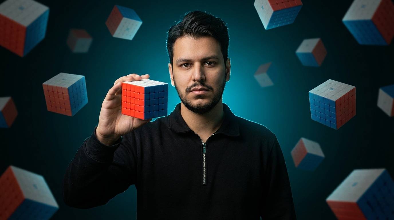 ساده ترین آموزش روبیک 5در5